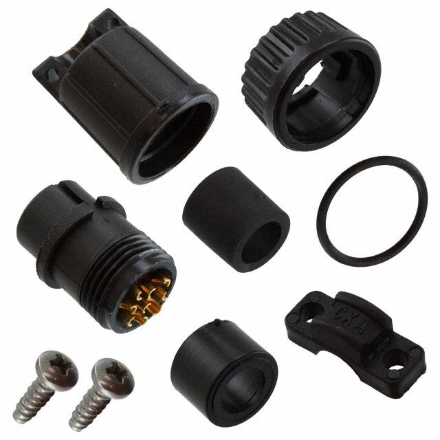3282-9PG-518 CONN PLUG MALE 9P GOLD SLDR CUP