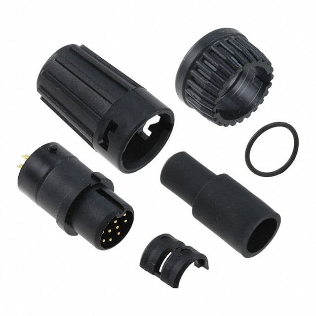 W6882-10PG-528 CONN PLUG MALE 10P GOLD SLDR CUP