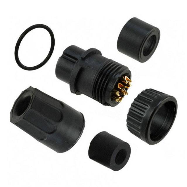 3282-9PG-315 CONN PLUG MALE 9P GOLD SLDR CUP