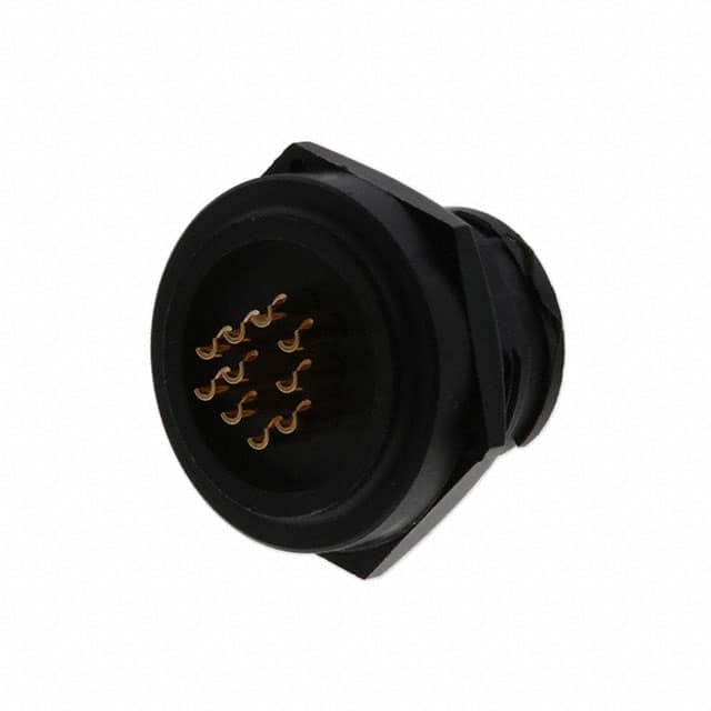 W4282-10PG-300 CONN RCPT MALE 10POS SOLDER CUP