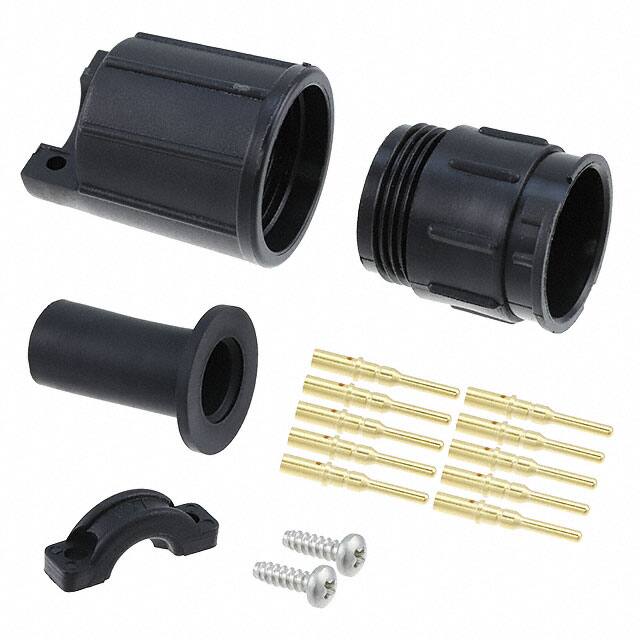 15380-10PG-331 CONN RCPT MALE 10POS GOLD CRIMP