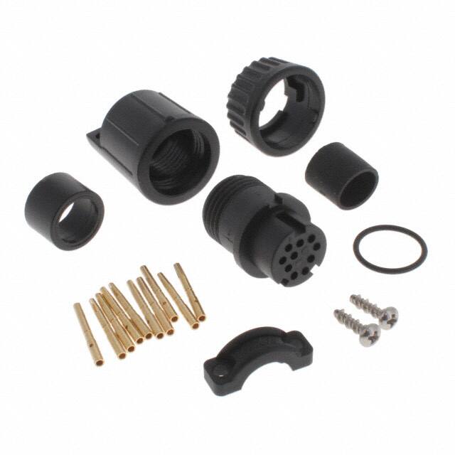 W3280-10SG-535 CONN PLUG FMALE 10POS GOLD CRIMP