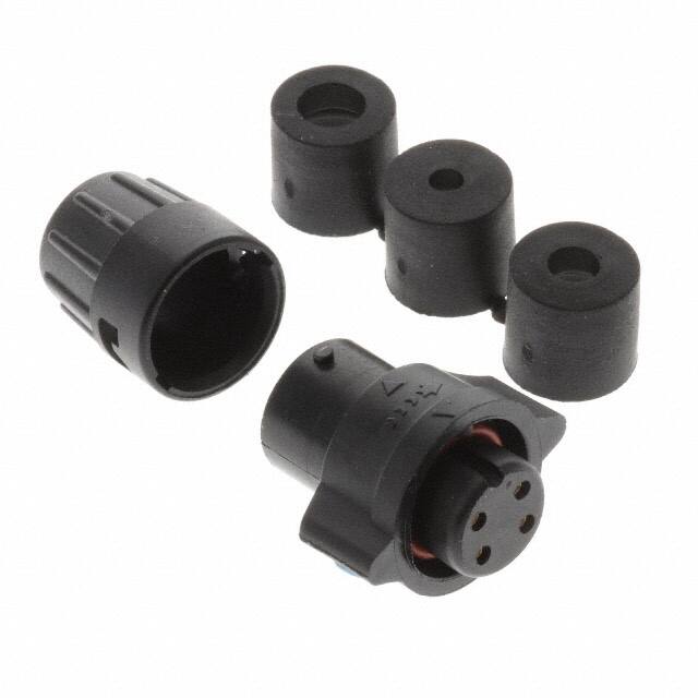 W6282-4SG-P-3DC CONN PLUG FMALE 4POS SOLDER CUP
