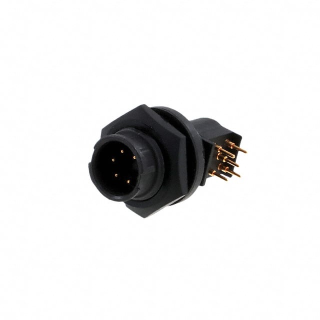 EN3P5MRAPCX CONN RCPT MALE 5POS GOLD SOLDER
