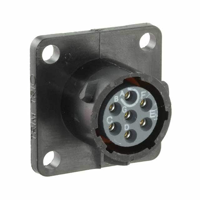 UTS010E7S CONN RCPT FMALE 7P GOLD SLDR CUP