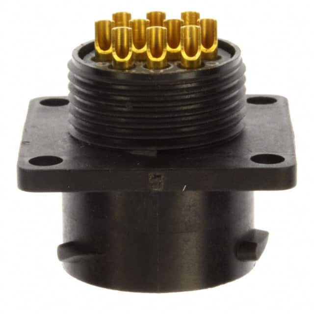 UTS012E10P CONN RCPT MALE 10P GOLD SLDR CUP