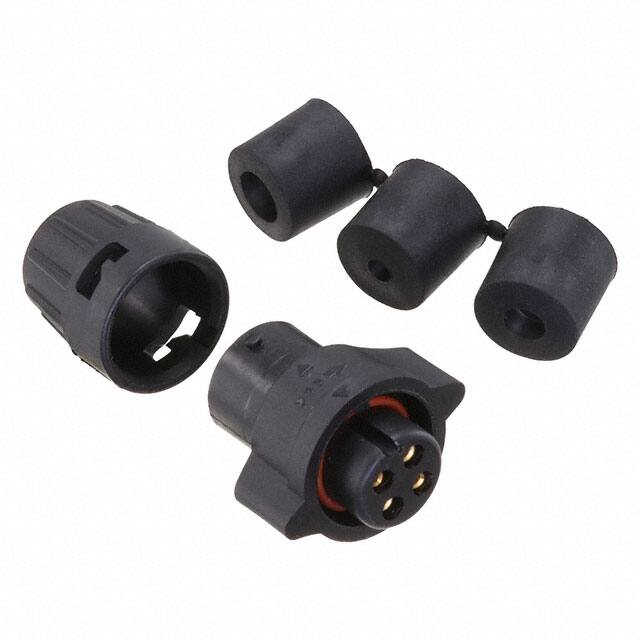 W6382-4SG-P-3DC CONN PLUG FMALE 4POS SOLDER CUP