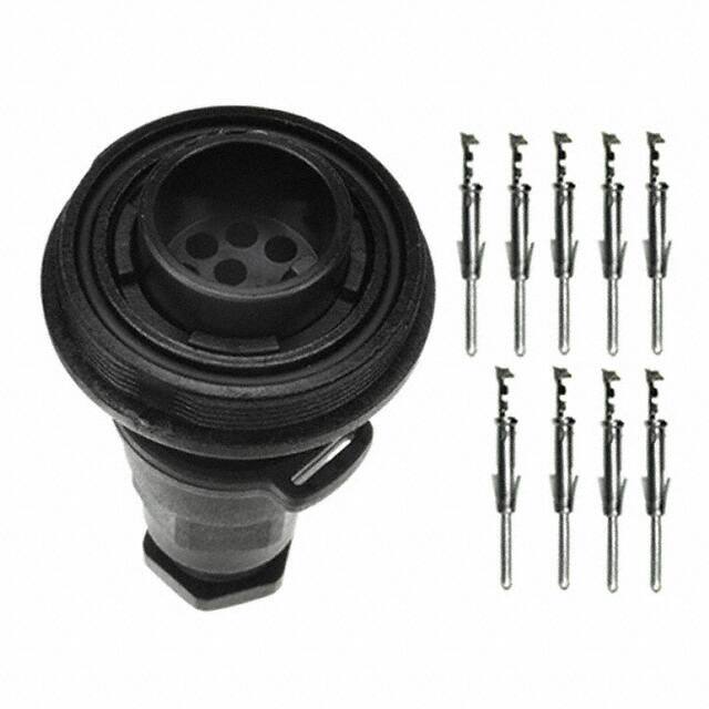 PX0729/P CONN RCPT MALE 9POS TIN CRIMP