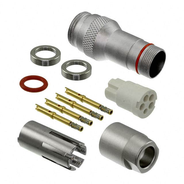 TS2L4F20C CONN RCPT FMALE 4POS GOLD CRIMP