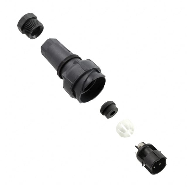 PXP7011/03P/ST/0507 CONN RCPT MALE 3POS NICKEL SCREW