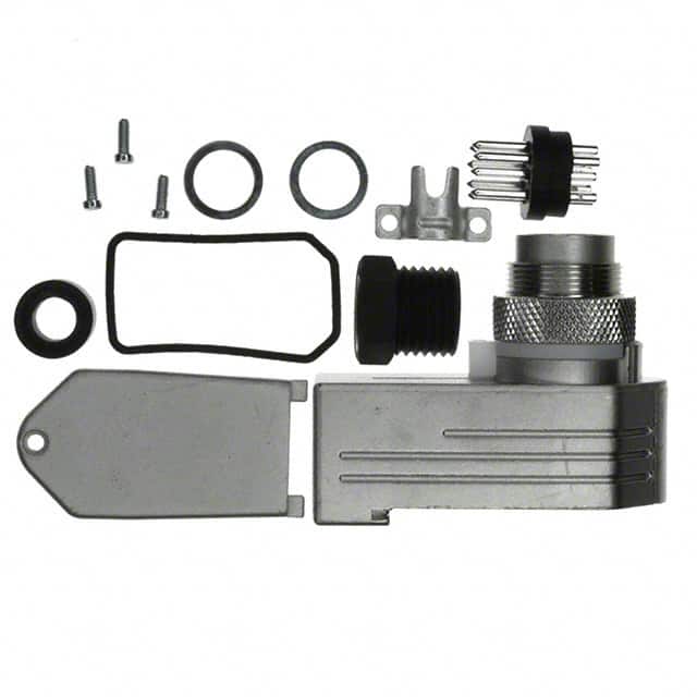 C09131K0081002U CONN PLUG MALE 8P SILV SLDR CUP
