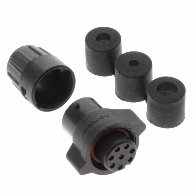 W6282-8SG-P-3DC CONN PLUG FMALE 8POS SOLDER CUP