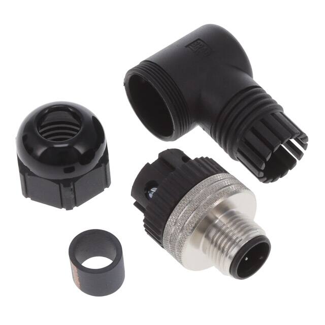 1200715011 CONN RCPT MALE 4POS GOLD SCREW