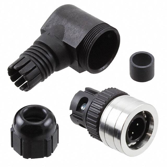 1200850007 CONN PLUG MALE 4POS GOLD SCREW