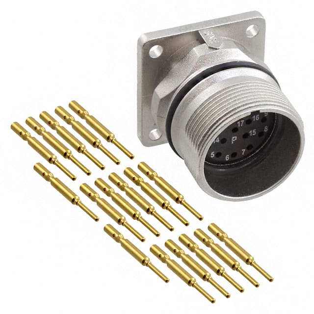 MA1LAP1700-KIT CONN RCPT MALE 17POS GOLD CRIMP