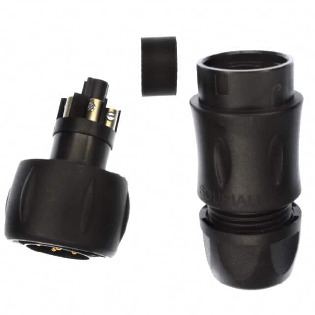 UTS6JC147PSCR CONN PLUG MALE 7POS GOLD SCREW