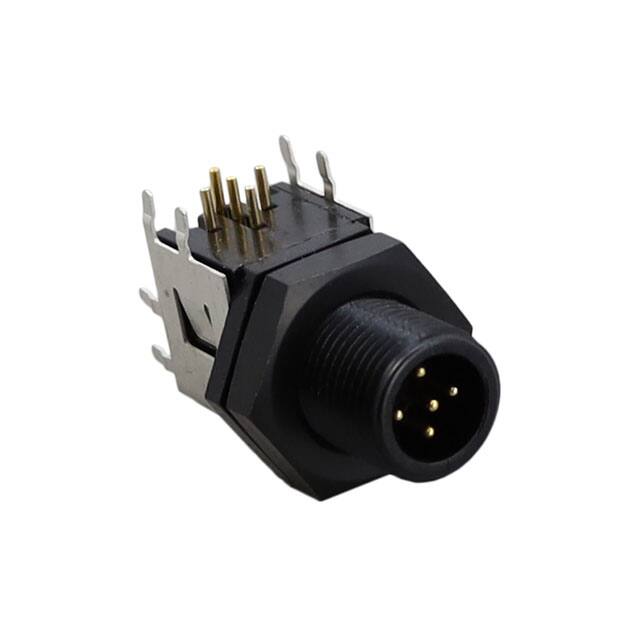 0848649003 CONN RCPT MALE 5POS GOLD SOLDER