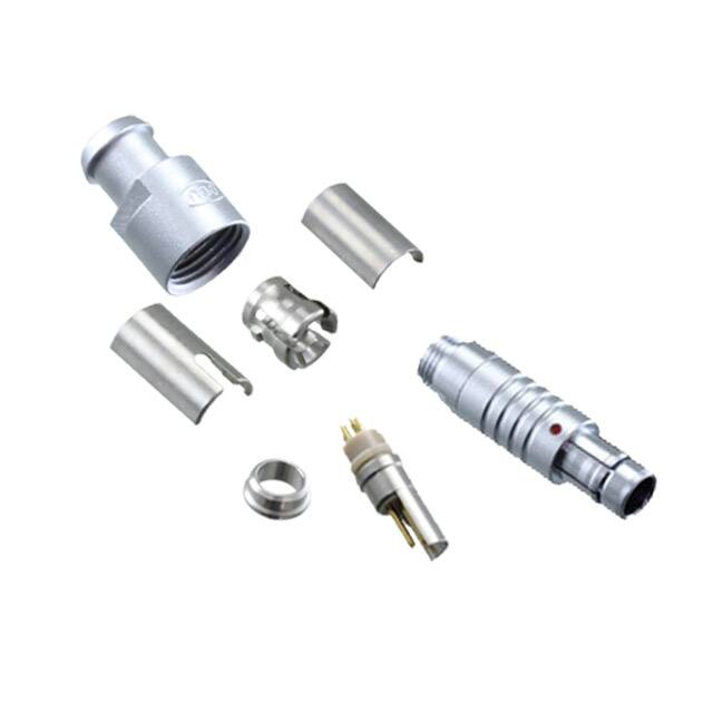 S21F1C-P03MPH0-500S CONN PLUG MALE 3P GOLD SLDR CUP