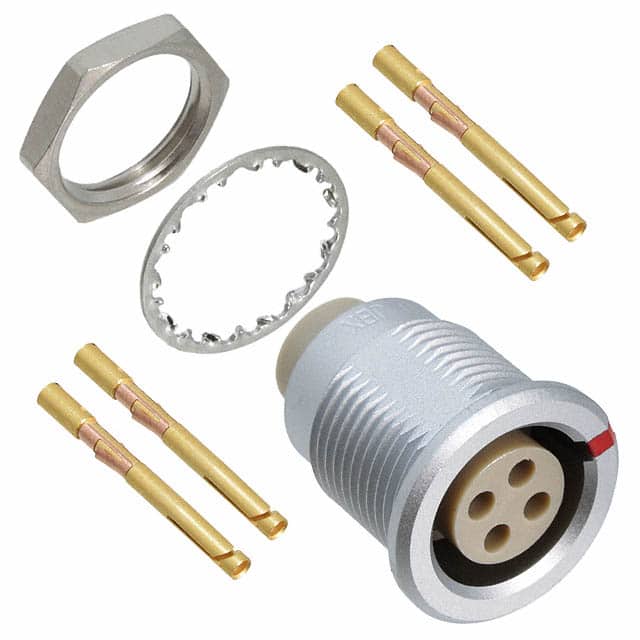 JBXER2G04FCSDSR CONN RCPT FMALE 4POS GOLD CRIMP