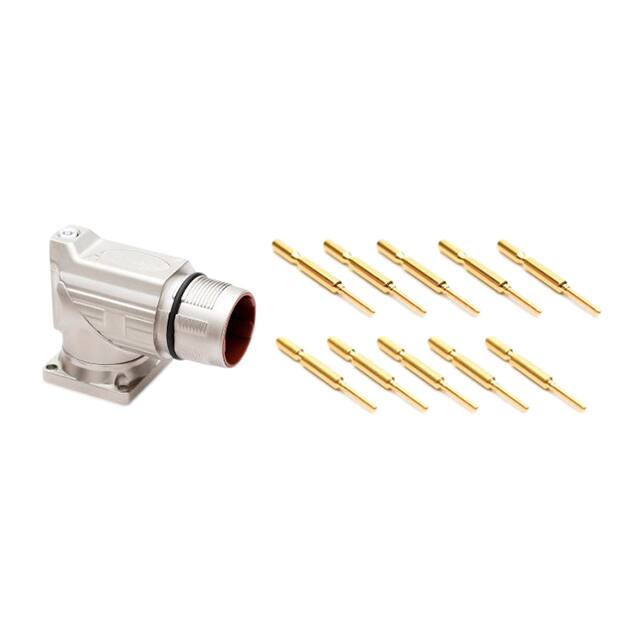 MB7RJN0901-KIT CONN RCPT MALE 9POS GOLD CRIMP