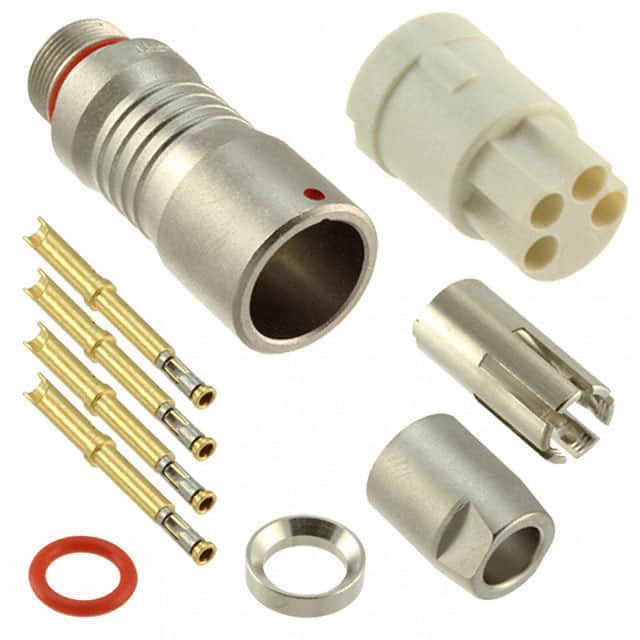 HS2L4F20C CONN RCPT FMALE 4POS GOLD CRIMP