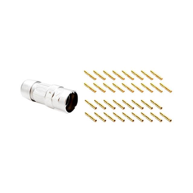 MA5CAE1700S-S3-KIT CONN PLUG FMALE 17POS GOLD CRIMP
