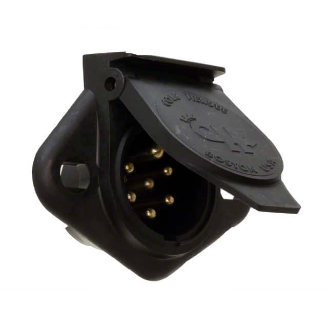 12080 CONN RCPT MALE 7POS SCREW