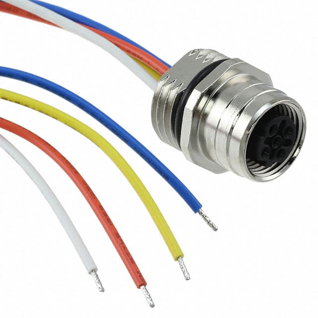 1201098001 CONN RCPT FMALE 4P WIRE LEADS