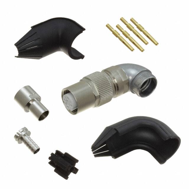 1-2823588-4 CONN RCPT FMALE 4POS GOLD CRIMP
