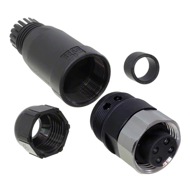 1300170016 CONN PLUG FMALE 4POS GOLD SCREW