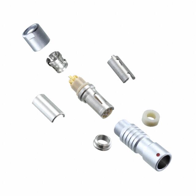 K31F1C-P08LFG0-5000 CONN RCPT FMALE 8P GOLD SLDR CUP
