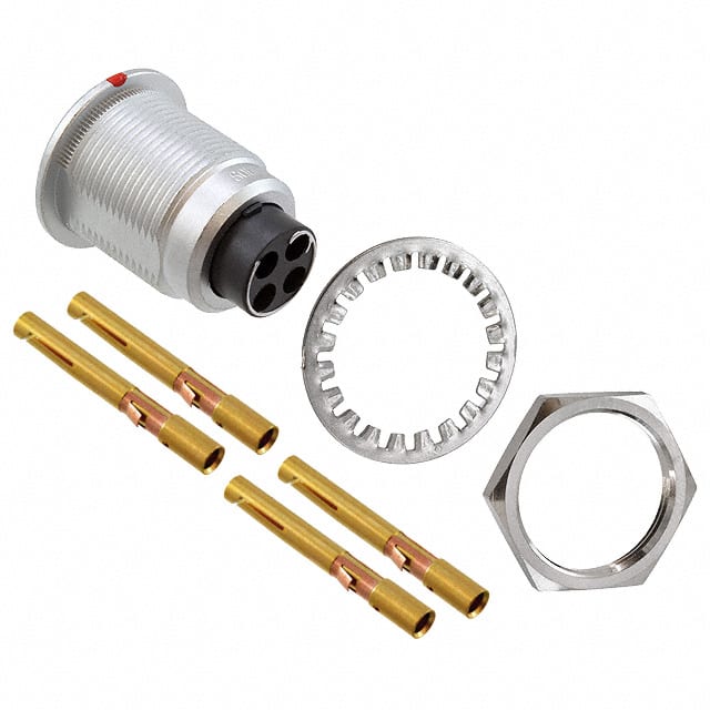 JBXER3G04FCSDSR CONN RCPT FMALE 4POS GOLD CRIMP