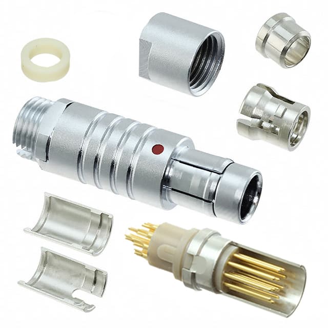 S31F1C-P12MCC0-5000 CONN PLUG MALE 12P GOLD SLDR CUP