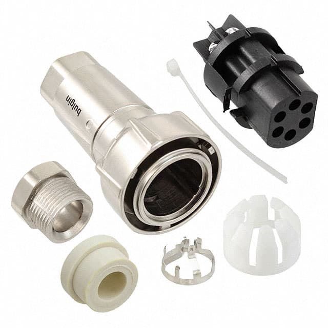 PXM7010/06S/ST/0709/SN CONN PLUG FMALE 6P NICKEL SCREW