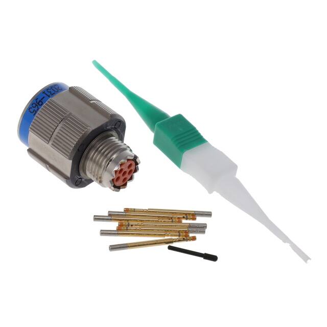 KJA6T9F35SN CONN PLUG FMALE 6POS GOLD CRIMP
