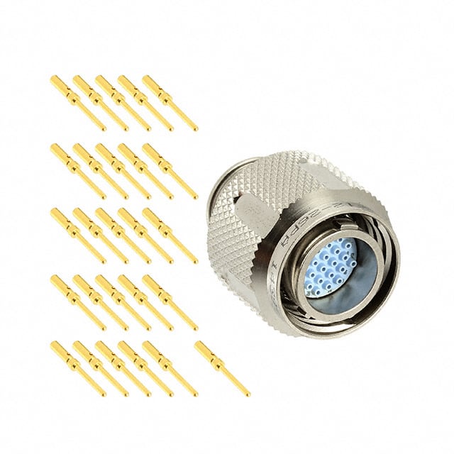 MKJ5A6F12-26PA CONN PLUG MALE 26POS GOLD CRIMP