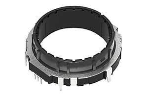 EC60B1520402 The Alps Alpine EC60B1520402 is a 60mm size ring encoder. It offers a 17mm actuator length and operates within a temperature range of -40℃ to +85℃.