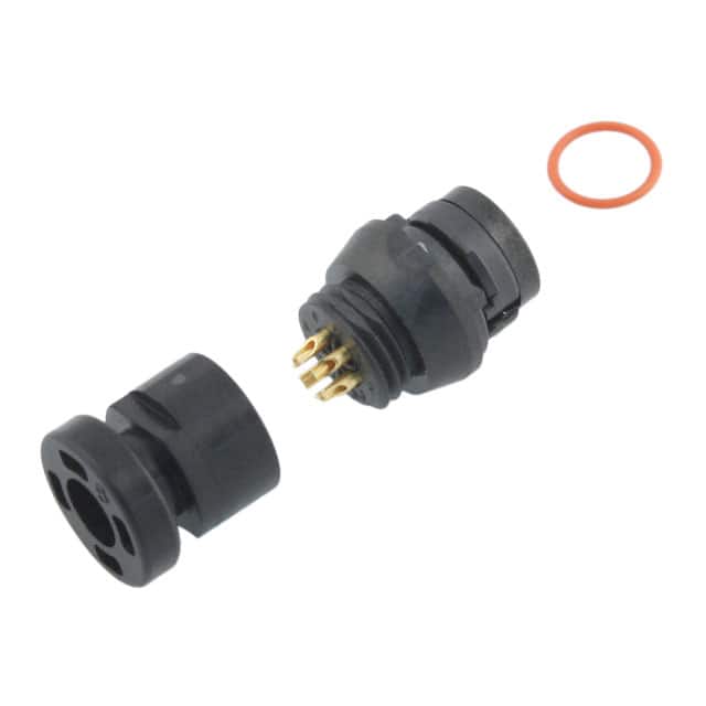 HR30-6JB-6P CONN JACK MALE 6P GOLD SLDR CUP