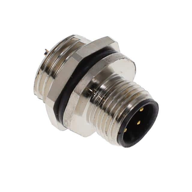 ALBKM12-FMBR4-SL BULKHEAD CONN. M12 FRONT MT. 4-P
