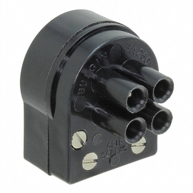 SA2367 CONN PLUG MALE 4POS NICKEL SCREW