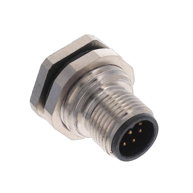 ALBKM12-RMBR8-S0 BULKHEAD CONN. M12 REAR MT. 8-PO