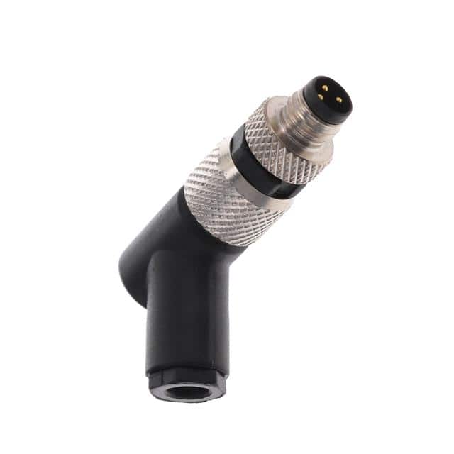 CNM08-R3SP0-BP5 FIELD-WIRED CONN. M8 MALE R/A 3-