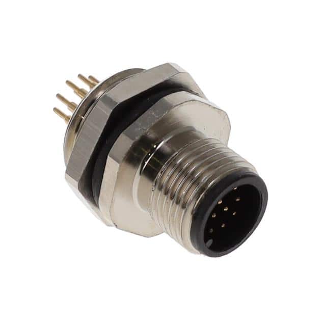 ALBKM12-FPBR12-S0 BULKHEAD CONN. M12 FRONT MT. 12-