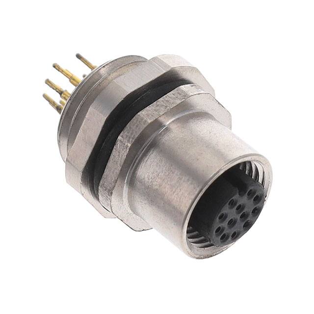ALBKF12-FPBR12-S0 BULKHEAD CONN. M12 FRONT MT. 12-