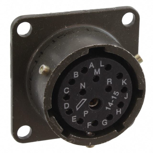 PT02E-14-15S CONN RCPT FMALE 15P SOLDER CUP