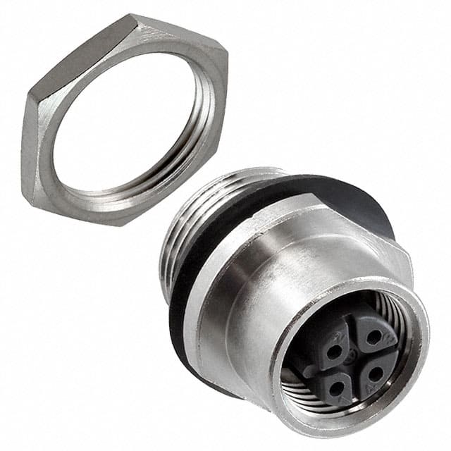 XS2P-A421-2 CONN RCPT FMALE 4P GOLD SLDR CUP