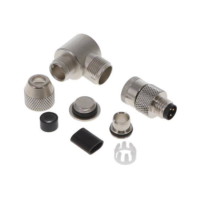 1436453 CONN PLUG MALE 3POS SOLDER CUP