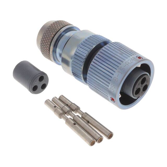 CA3106E10SL-3S-B-15-A240 CA-B 3C 3#16S SKT INLINE PLUG