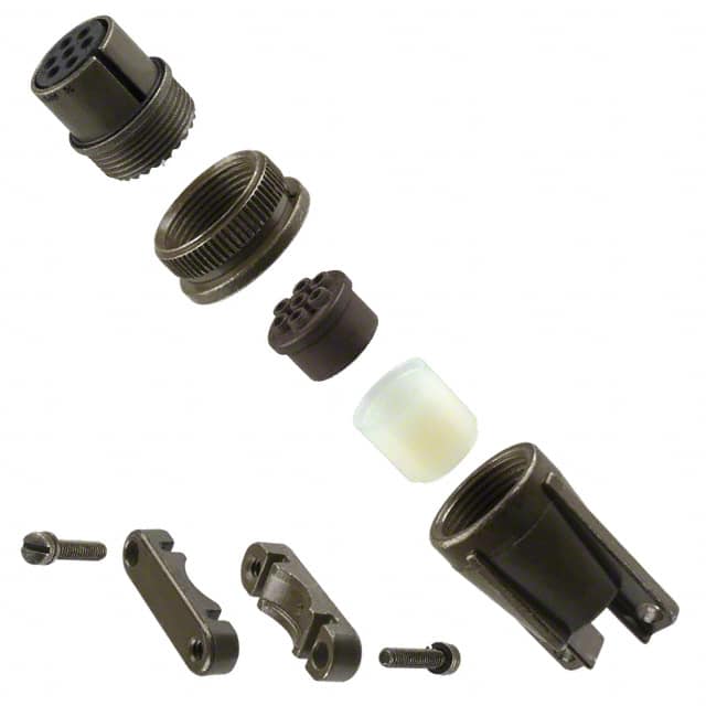 MS3106F-16S-1S CONN PLUG FMALE 7P SILV SLDR CUP