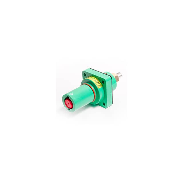IPSPD-E-GN-T5-UL CONN PLUG FMALE 1P SILV THREADED